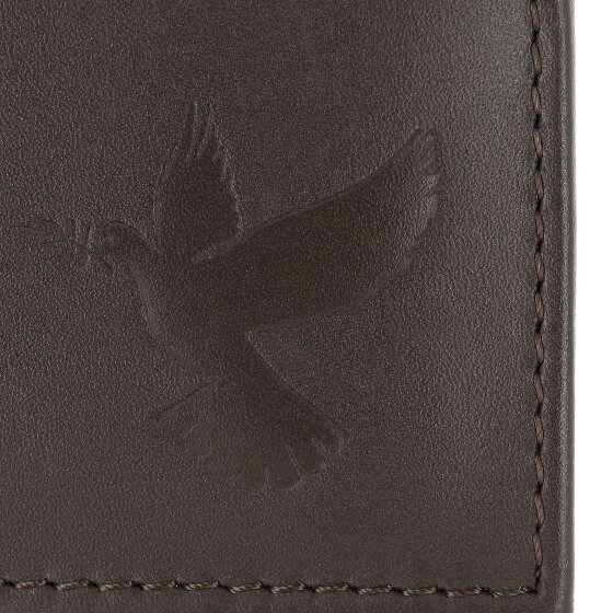 oxmox Leather Portafoglio Protezione RFID Vera Pelle 11 cm