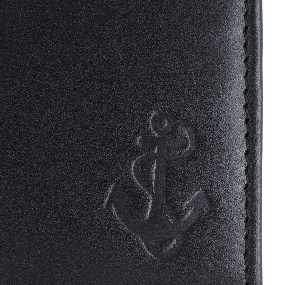 oxmox Leather Portafoglio Protezione RFID Vera Pelle 12 cm