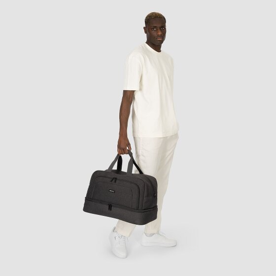 Redolz Essentials 12 Borsa da viaggio Weekender da 50 cm con scomparto inferiore agganciabile