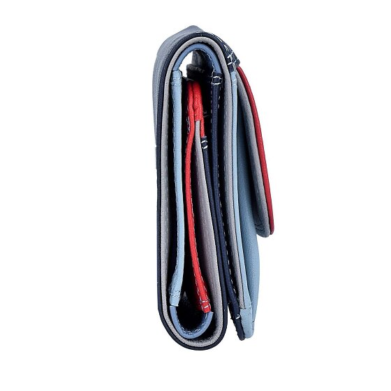 Mywalit Portafoglio trifoglio piccolo in pelle 8 cm
