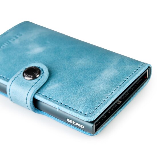 Secrid Miniwallet Vintage Custodia per carte di credito Portafoglio RFID in pelle 6,5 cm