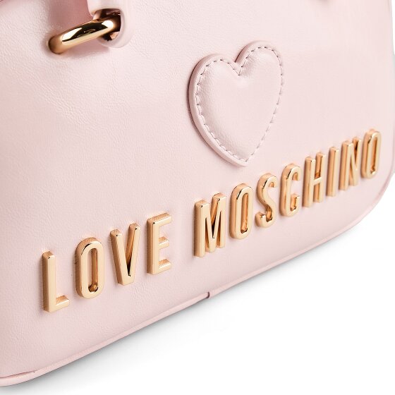 Love Moschino Nero Borsetta Vera Pelle 21 cm