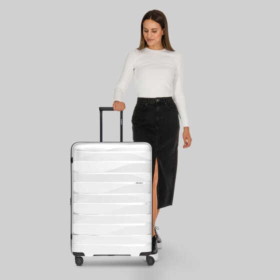 Bergpfeil Trolley da viaggio a 4 ruote L 75 cm con piega ad espansione