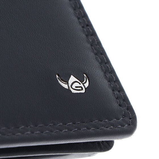 Golden Head Polo Portafoglio Protezione RFID Vera Pelle 10 cm