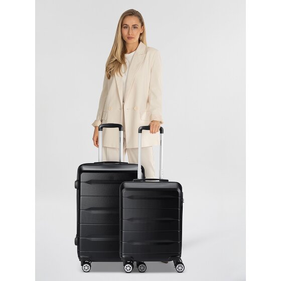 Benzi 5583 4 ruote Set di valigie 2 pezzi