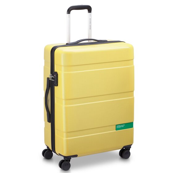 Delsey Paris x Set di valigie a 4 ruote United Colors of Benetton Now Hardside 3 pezzi con piega elastica