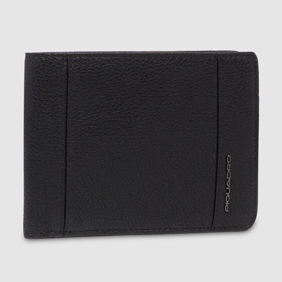Piquadro Cronus Portafoglio Protezione RFID Pelle 12.5 cm