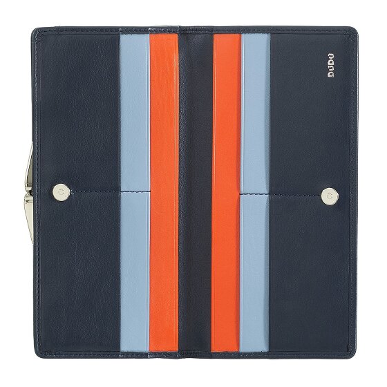 DuDu Portafoglio Protezione RFID Pelle 19.5 cm
