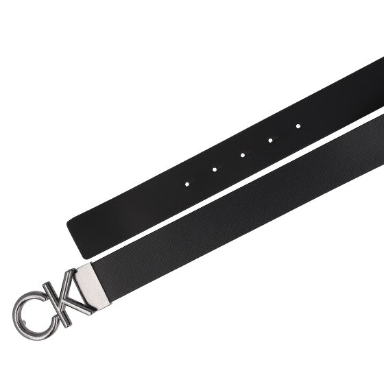 Calvin Klein CK Metal Cintura Vera Pelle