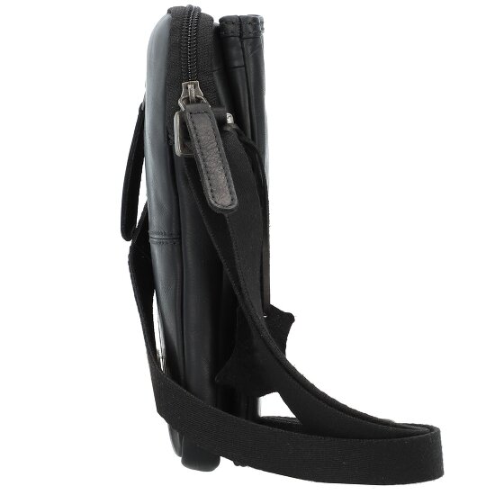 Greenburry Pure Black Custodia per cellulare Pelle 11 cm