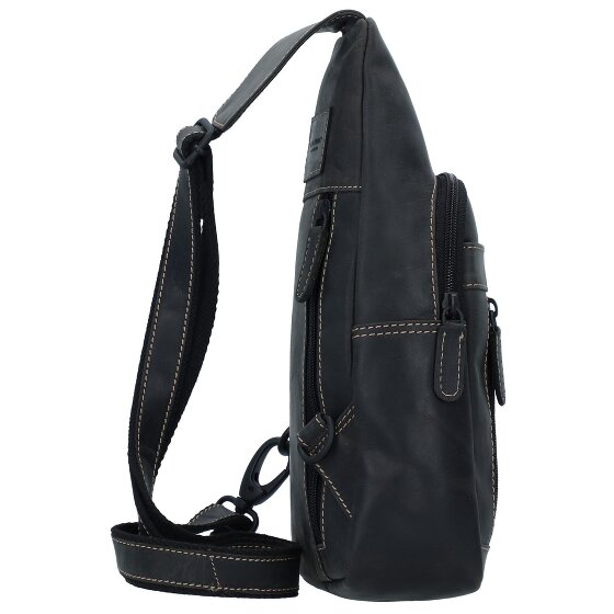 Jack Kinsky Baltimore 17 Borsa a tracolla in pelle 30 cm