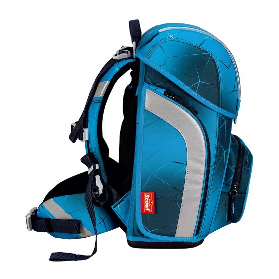Scout Genius Exklusiv Safety Light Set di borse per la scuola