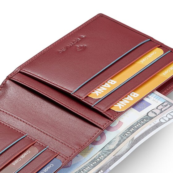 Roncato Detroit Portafoglio Protezione RFID Pelle 12.5 cm
