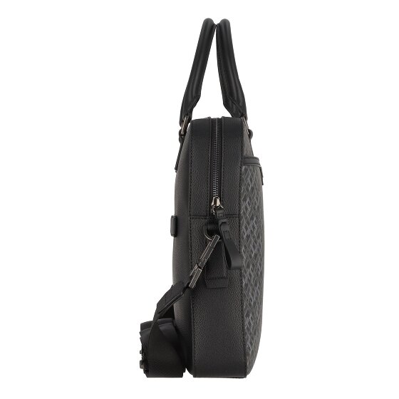 Tommy Hilfiger TH Monogram Valigetta Pelle 40 cm Scomparto per laptop