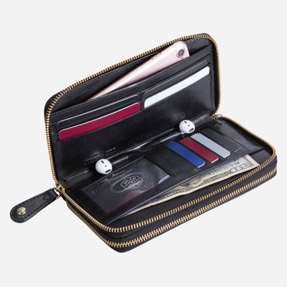 Jekyll & Hide Verona Portafoglio Protezione RFID Pelle 20 cm