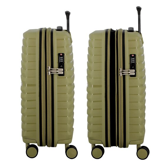 Jump Xwave 4 ruote Carrello della cabina 55 cm con piega di espansione