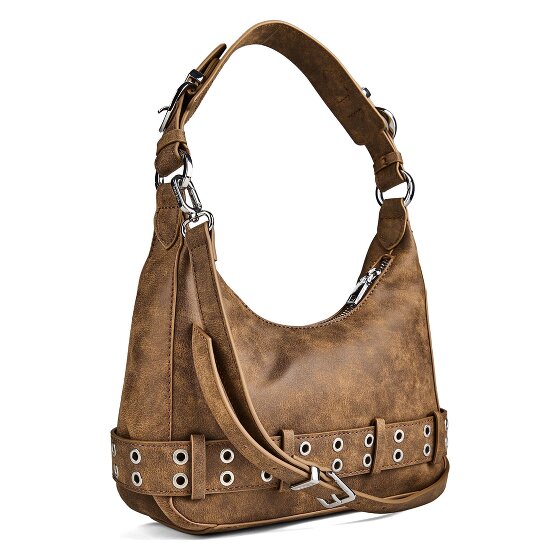 Desigual Valentine Camel Borsa a spalla 24 cm