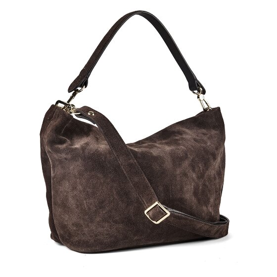 abro Ebony Borsa a spalla Vera Pelle 39 cm
