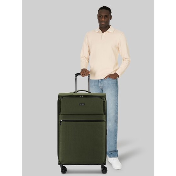 bugatti Valencia Soft 4 ruote Carrello L 75 cm con piega di espansione