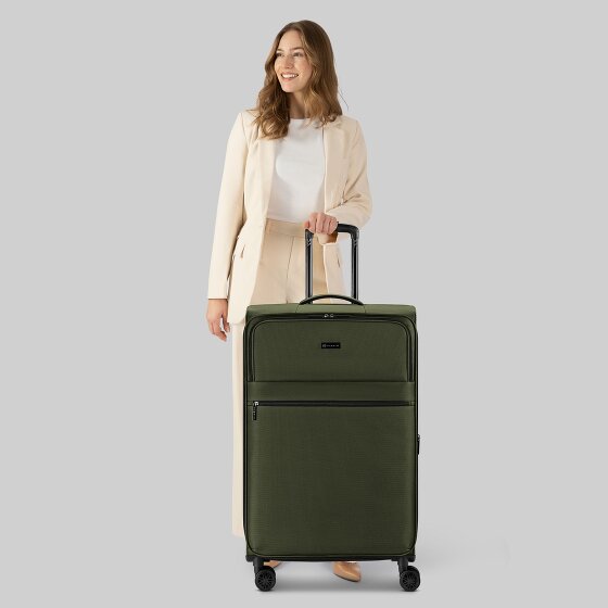 bugatti Valencia Soft 4 ruote Carrello L 75 cm con piega di espansione