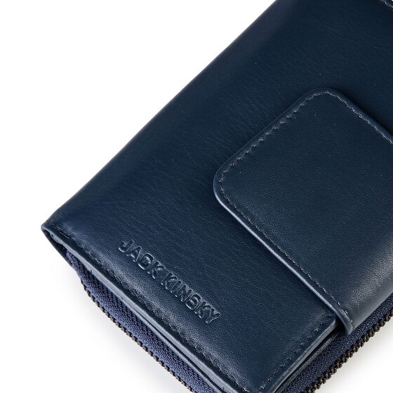 Jack Kinsky Livorno 511 Portafoglio Protezione RFID Pelle 9.5 cm