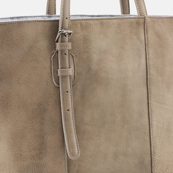 FredsBruder Shopper reversibile in pelle 37 cm
