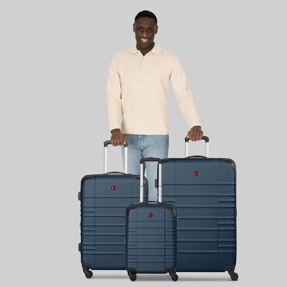 Wenger Amplar Evo 4 ruote Set di valigie 3 pezzi con piega di espansione