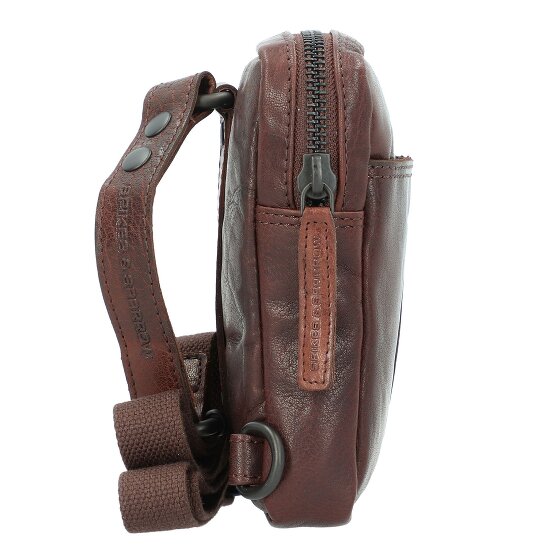 Spikes & Sparrow Borsa a tracolla Bronco in pelle 13 cm