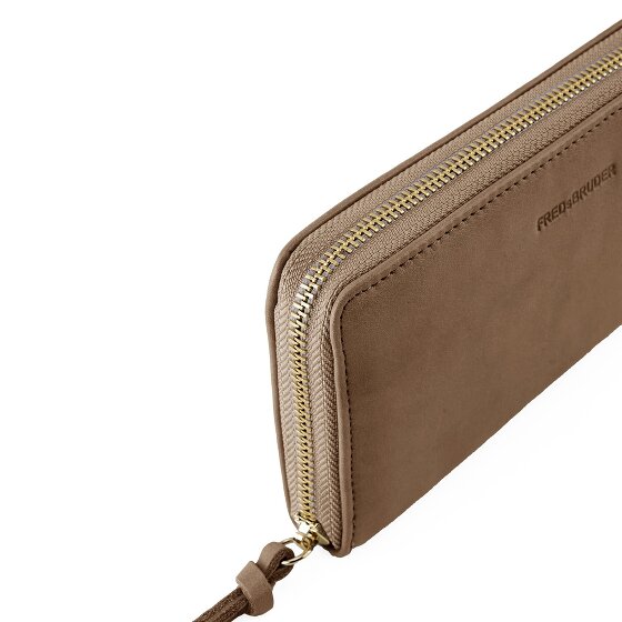 FredsBruder Just Easy Portafoglio Protezione RFID Pelle 18.5 cm