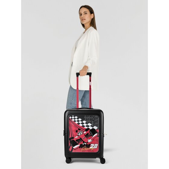 American Tourister Dashpop Disney 4 ruote Carrello della cabina 55 cm con piega di espansione