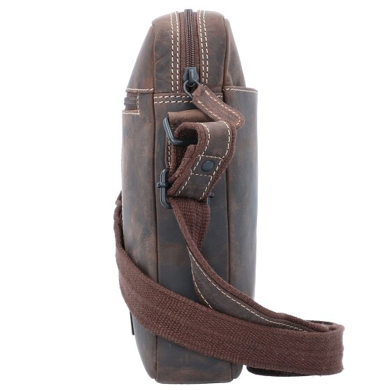 Jack Kinsky Baltimora 2 Borsa a tracolla in pelle 20 cm