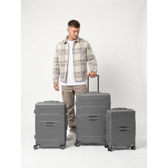 Heys ReNew 4 ruote Set di valigie 3 pezzi espandibile