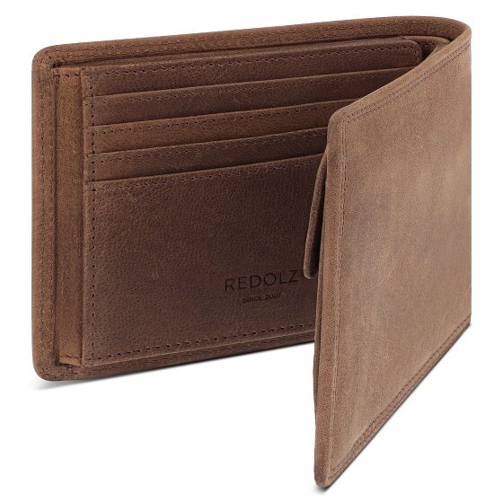 Redolz Portafoglio QF RFID in pelle Essentials 12 cm