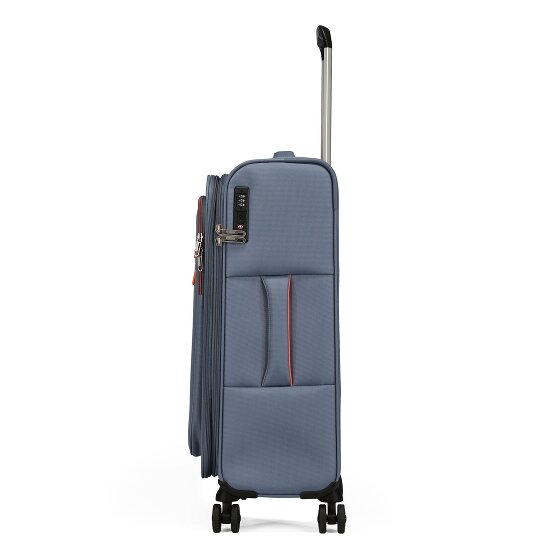 American Tourister Cloudrider 4 ruote Carrello M 67 cm con piega di espansione