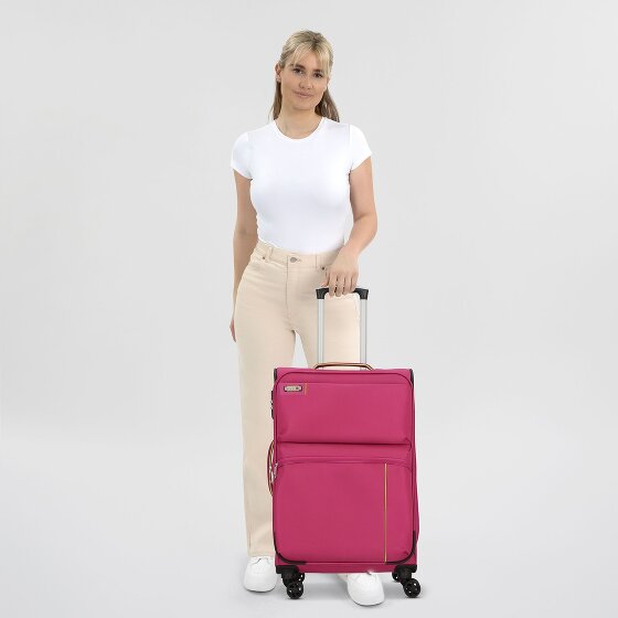 d&n Travel Line 6764 4 ruote Carrello 65 cm espandibile