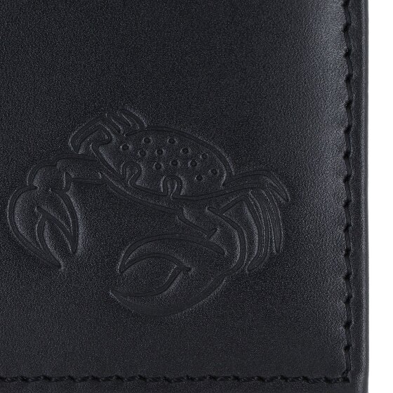 oxmox Leather Portafoglio Protezione RFID Vera Pelle 11 cm