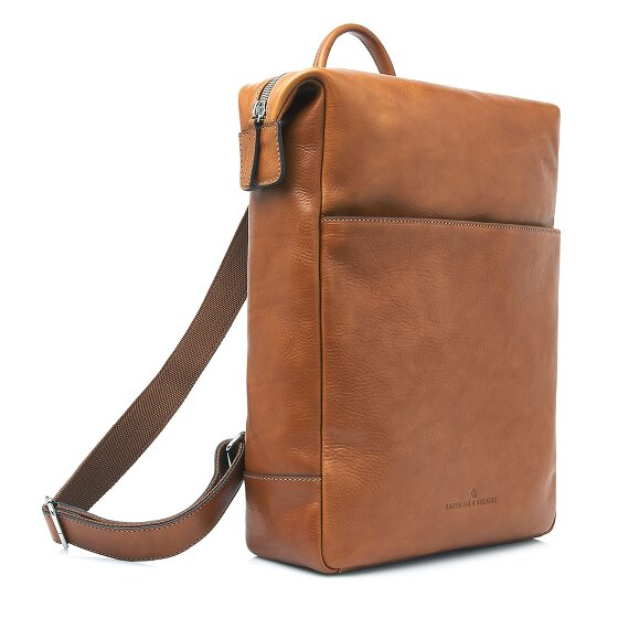 Castelijn & Beerens Laurens Zaino da giorno Protezione RFID Vera Pelle 41 cm Vano porta PC