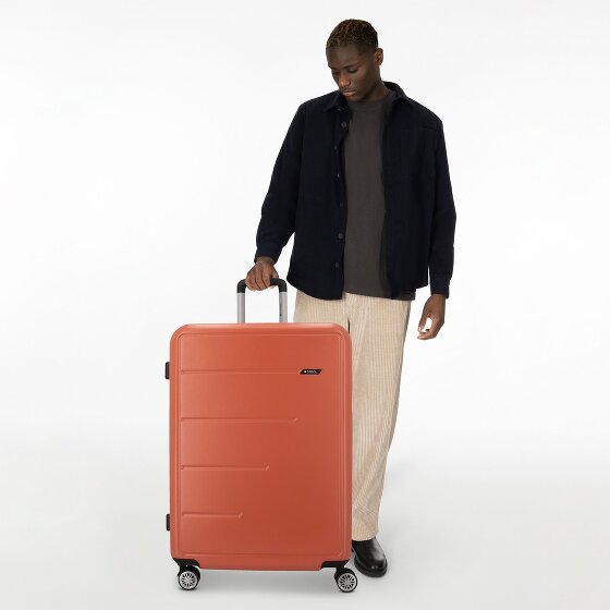 Gabol Future Plus 4 ruote Carrello 74 cm con piega di espansione