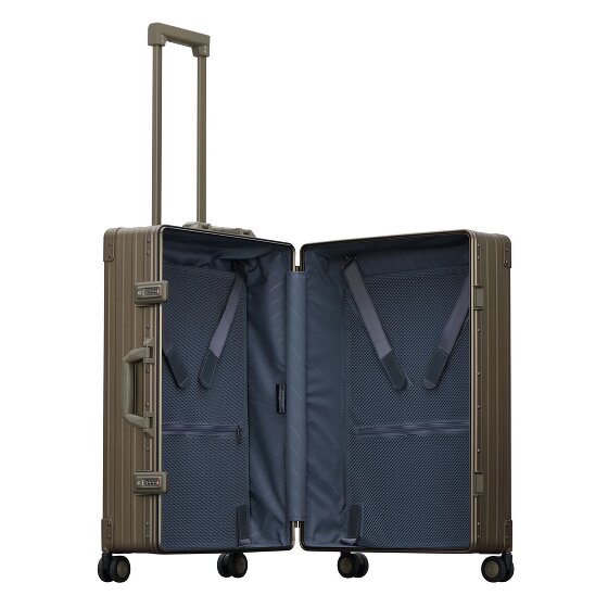 Aleon Carrello Traveler a 4 ruote in alluminio, 67 cm