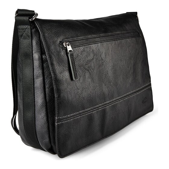 camel active Traces Messaggero Pelle 38.5 cm Scomparto per laptop