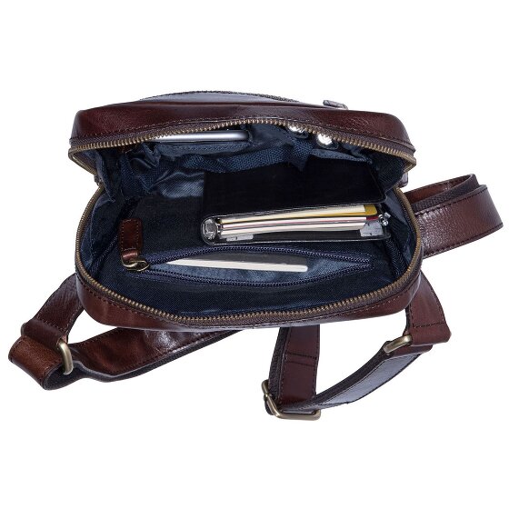 Leonhard Heyden Cambridge Borsa a tracolla in pelle 18 cm