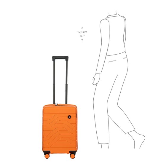 Bric's BY Ulisse Carrello cabina a 4 ruote 55 cm