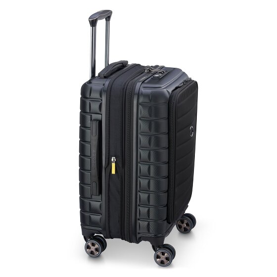 Delsey Paris Shadow 5.0 Trolley da cabina a 4 ruote Scomparto per laptop da 55 cm con piega a espansione