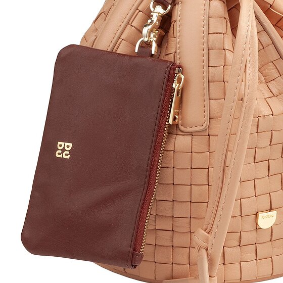 DuDu Filicudi Borsa a sacco Vera Pelle 14 cm