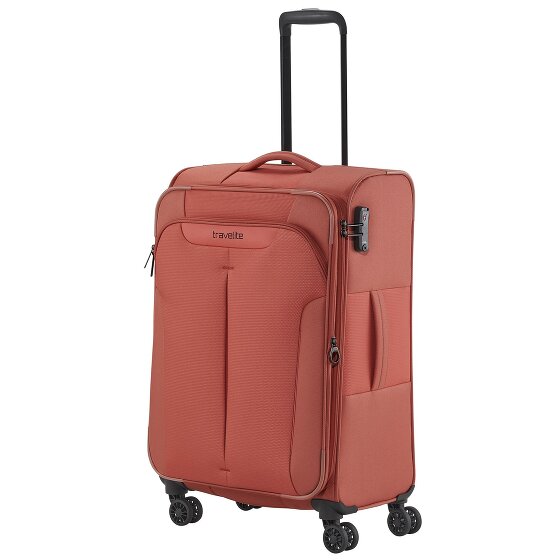 Travelite Croatia 4 ruote Set di valigie 3 pezzi con piega di espansione