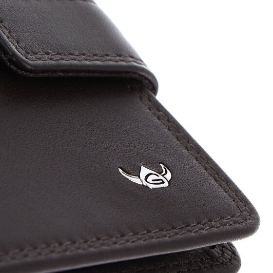 Golden Head Polo Portafoglio Protezione RFID Vera Pelle 10 cm
