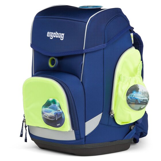 Ergobag Accessori Tasche laterali fluo Set di sicurezza 3 pezzi.