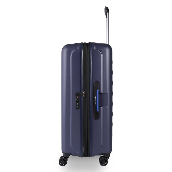 Hedgren Comby Grip L Exp 4 ruote Carrello L 74 cm con piega di espansione