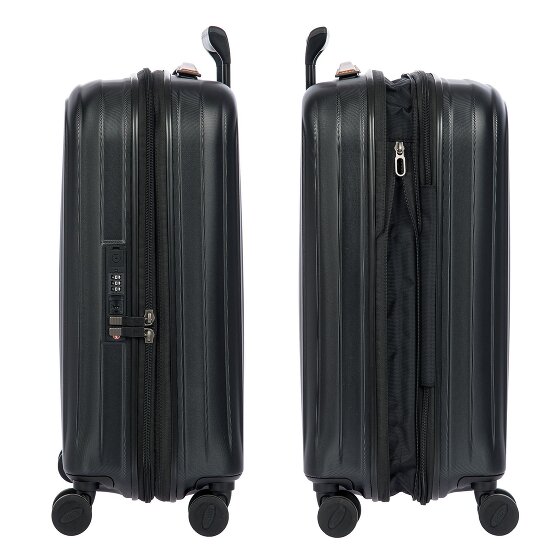 Bric's Taormina 4 ruote Carrello S 57 cm con piega di espansione