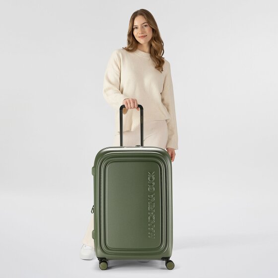 Mandarina Duck Logoduck + 4 ruote Carrello L 75 cm Mandarina Duck Logoduck + 4 ruote Carrello L 75 cm